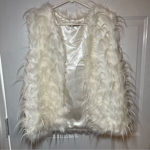 White Fur Vest